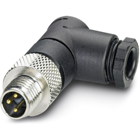 Phoenix Contact 1699902 Sensor-/Aktor-Steckverbinder, unkonfektioniert M8 Stecker, gewinkelt  Polzah