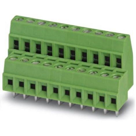 Phoenix Contact 1751484 Borne pour circuits imprimés 1 mm² Nombre de pôles 11 vert 1 pc(s)