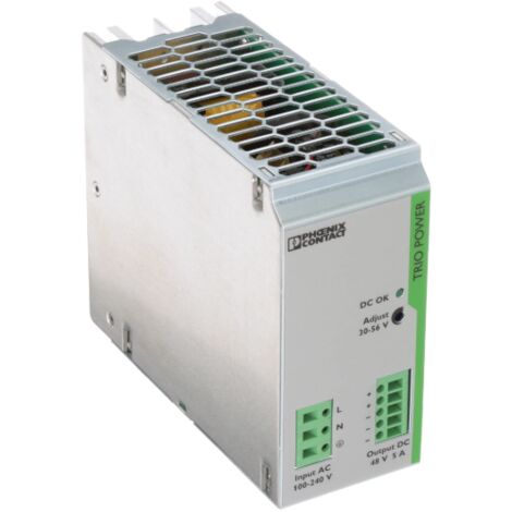 Phoenix contact 2866491 Alimentazione per guida DIN Phoenix Contact, serie TRIO-PS/1AC/48DC/5