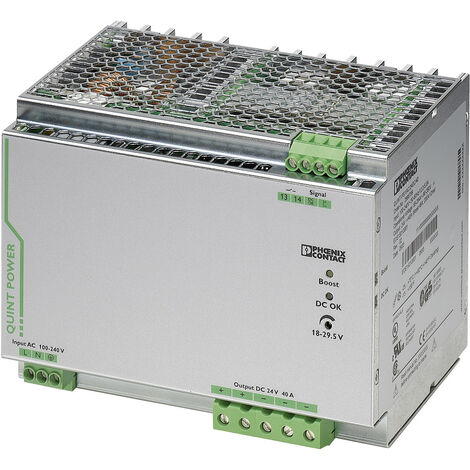 Phoenix Contact 2866789 Hutschienen-Netzteil (DIN-Rail)  24 V/DC 40 A 18 W Anzahl Ausgänge:1 x  Inha
