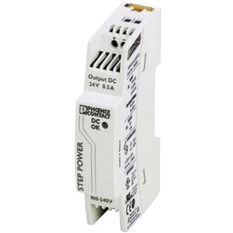 Phoenix Contact 2868596 Alimentatore per guida DIN 24 V/DC 0.55 A 18 W Num. uscite:1 x Contenuto 1 pz.