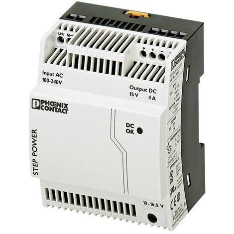 Phoenix Contact 2868619 Hutschienen-Netzteil (DIN-Rail) 15 V/DC 4 A 60 W Anzahl Ausgänge:1 x Inhal