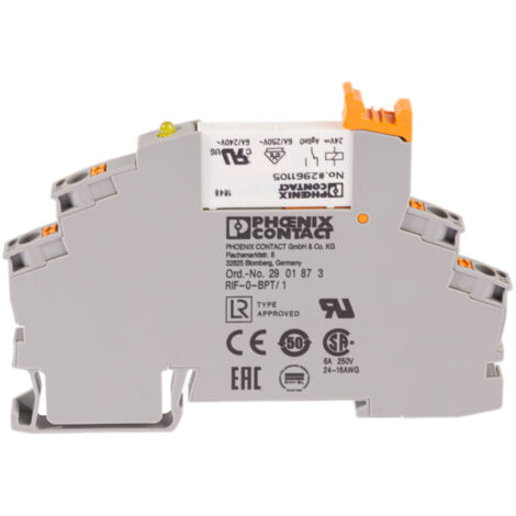 PHOENIX CONTACT 2903361  MODULE RELAIS RIF-0-RPT-24DC/1, 10 PIÈCES
