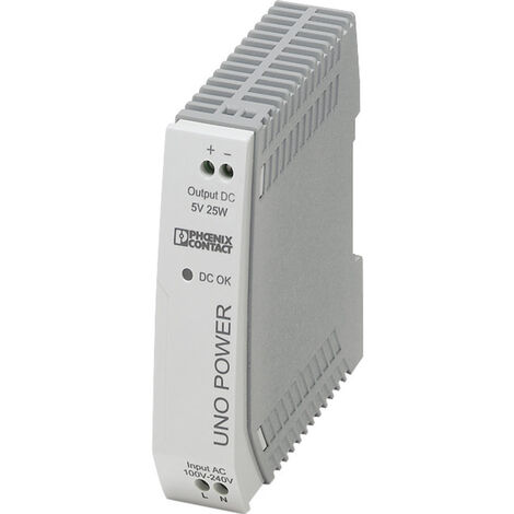 Phoenix Contact 2904374 Hutschienen-Netzteil (DIN-Rail)  5 V/DC 5 A 25 W Anzahl Ausgänge:1 x  Inhalt