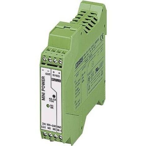 Phoenix Contact 2904595 Hutschienen-Netzteil (DIN-Rail)  5 V/DC 3 A 15 W Anzahl Ausgänge:1 x  Inhalt
