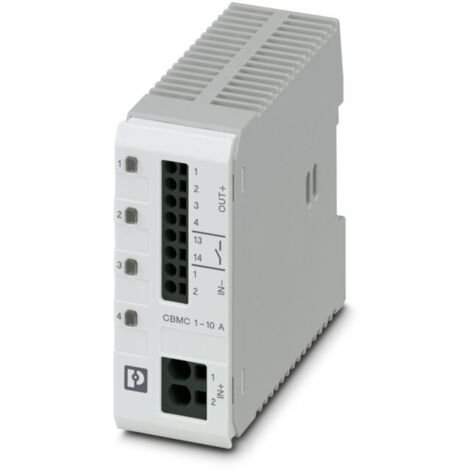 Phoenix contact 2906032 CBMC E4 24DC/1-10A NO - Disjoncteur de protection d'appareils électronique
