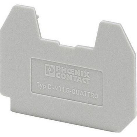 Phoenix Contact 3002982 Flasque d'extrémité Convient pour (détails): MT 1.5 QUATTRO gris 1 pc(s) D11705
