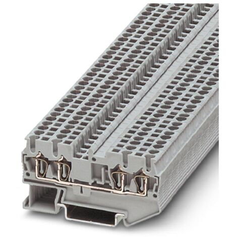 Phoenix Contact 3031306 Morsetto passante componibile 5.2 mm A molla Grigio 50 pz.