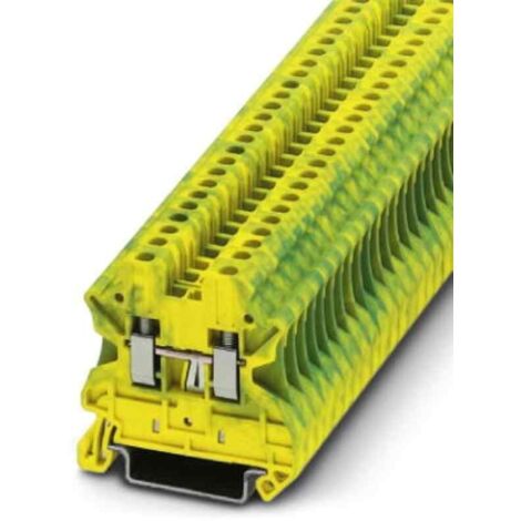 PHOENIX CONTACT 3044092 BORNE DE TIERRA PARA CARRIL, UT 2.5-PE, 1 PIEZA.