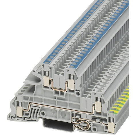 Phoenix Contact 3076030 Installationsschutzleiterklemme 5.2 mm Schrauben  Grau 1 St.