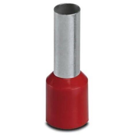 Phoenix Contact 3200551 Capocorda 10 mm² Parzialmente isolato Rosso 100 pz.