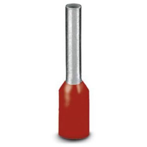 Phoenix Contact 3200904 Capocorda 1 mm² Parzialmente isolato Rosso 1000 pz.