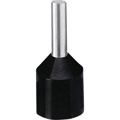 Phoenix Contact 3201916 Aderendhülse 1.5 mm² Teilisoliert Schwarz 100 St.