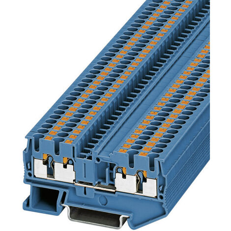 Phoenix Contact 3209581 Durchgangsklemme 5.2 mm Schnellanschluss  Blau 1 St.