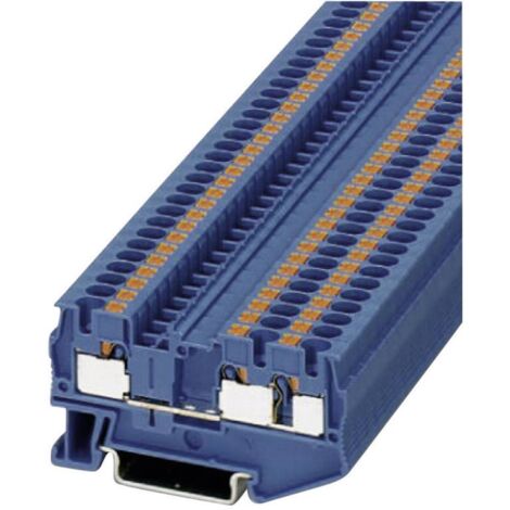 Phoenix Contact 3211775 Morsetto passante 6.2 mm Rapido Blu 1 pz.
