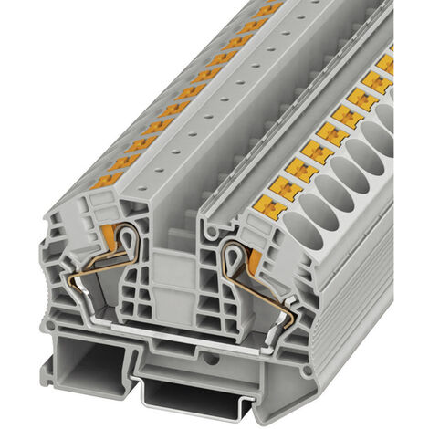 Phoenix Contact 3212138 Durchgangsklemme 12.2 mm Schnellanschluss  Grau 1 St.