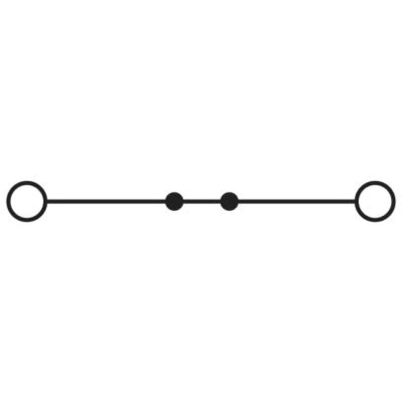 Phoenix Contact Schwarz - 3212330 Durchgangsklemme 5.2 Mm Zugfeder 50 St.