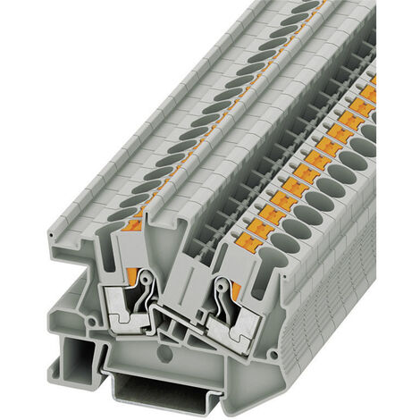 Phoenix Contact 3213972 Installationsklemme 8.2 mm Schnellanschluss  Grau 1 St.