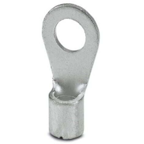 Phoenix Contact 3240084 Capocorda ad anello Sezione Max=6 mm² Ø foro=5.3 mm Non isolato Argento 50 pz.