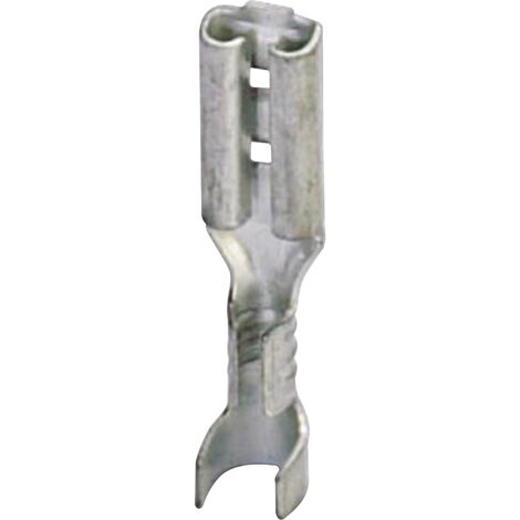 Phoenix Contact 3240152 Flachsteckhülse  Steckbreite: 2.8 mm Steckdicke: 0.5 mm 180 ° Unisoliert Met