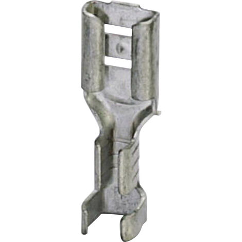 Phoenix Contact 3240155 Flachsteckhülse  Steckbreite: 4.8 mm Steckdicke: 0.8 mm 180 ° Unisoliert Met
