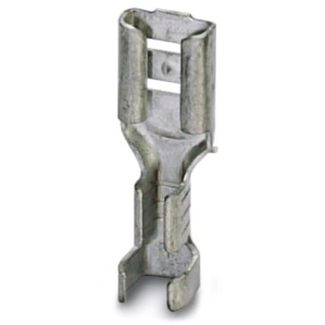 Phoenix Contact 3240157 Flachsteckhülse  Steckbreite: 4.8 mm Steckdicke: 0.5 mm 180 ° Unisoliert Met