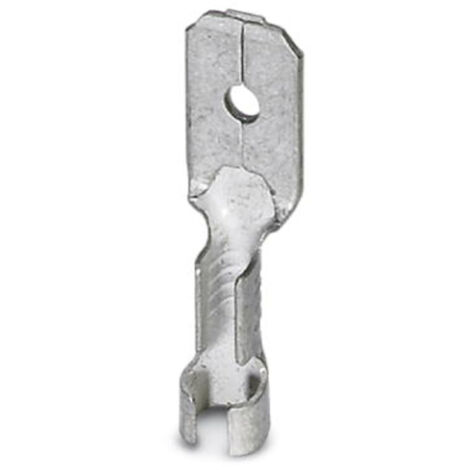 Phoenix Contact 3240162 Flachstecker  Steckbreite: 6.3 mm Steckdicke: 0.8 mm 180 ° Unisoliert Metall