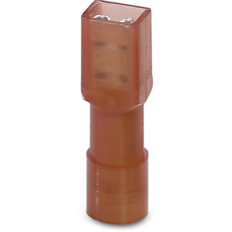 Phoenix Contact 3240537 Flachsteckhülse  Steckbreite: 4.8 mm Steckdicke: 0.8 mm 180 ° Vollisoliert R