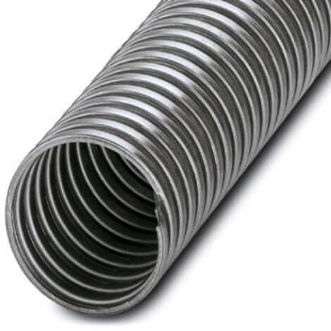 Phoenix Contact 3240701 WP-STEEL ZC 45 Metallschutzschlauch Silber  40 mm  10 m