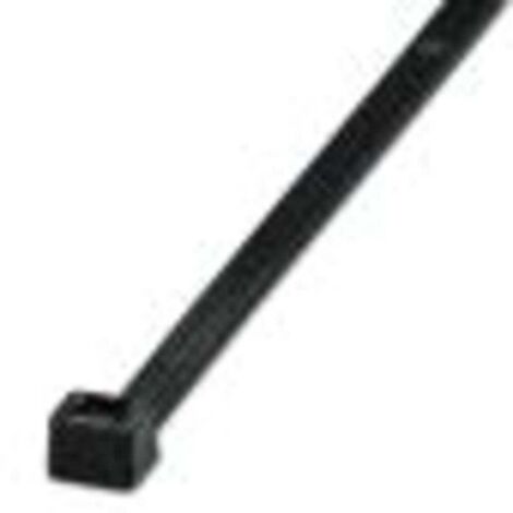 Phoenix Contact 3240775 WT-HF 7,8X365 BK Serre-câble 365 mm 7.80 mm noir avec languette plastique 100 pc(s) C292211
