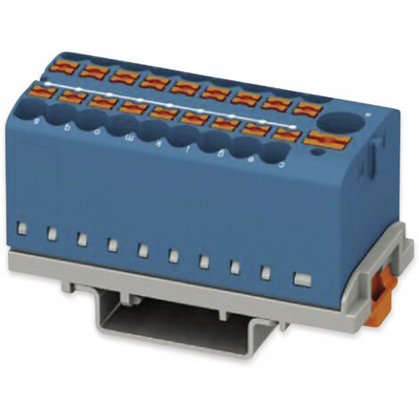 Phoenix Contact 3273112 Verteilerblock 28.6 mm Zugfeder Blau 8 St.