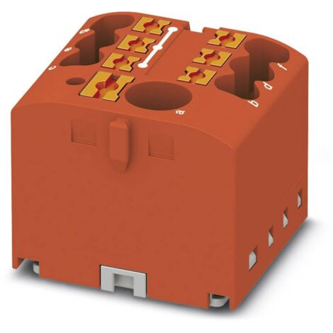 Phoenix Contact 3273334 Distributore 25.2 mm A molla Rosso 10 pz.
