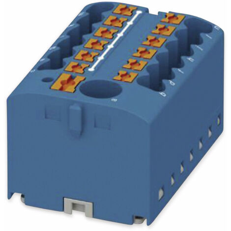 Phoenix Contact 3273354 Verteilerblock 40.6 mm Zugfeder  Blau 8 St.