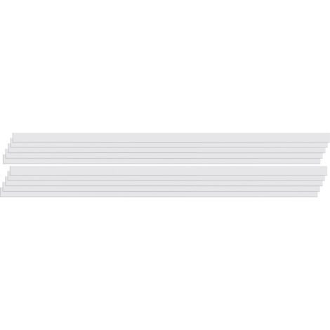 Phoenix Contact BC 161,6 DKL R KMGY Coperchio per contenitore guida DIN 45 x 161.6 x 8 Policarbonato Grigio luminescent