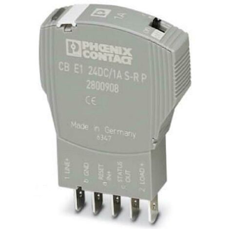 Phoenix contact cb e1 24dc/1a s-r p interruttore di protezione 2800908