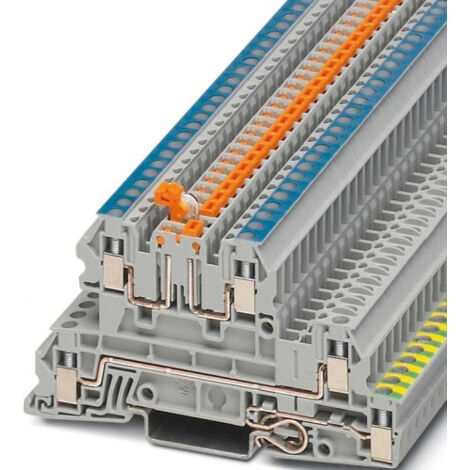 Phoenix Contact Dreistock-Installationsklemme UTI 2,5-PE/L/NTB