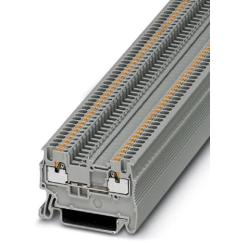 Phoenix Contact - 3208100 Durchgangsreihenklemme 3.5 Mm Schnellanschluss Grau 50 St. 4046356564410