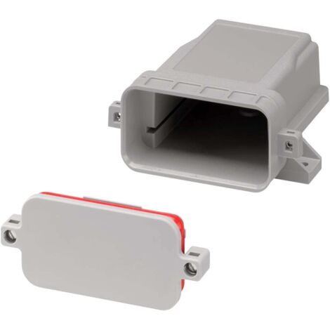 Phoenix Contact ECS - KIT - 64X80-S-UV-7042 1319373 Boîtier électronique 97.8 x 89.4 x 45.1 Polycarbonate gris (RAL 704