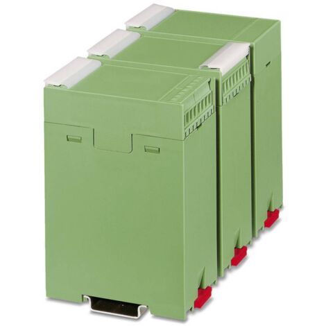 Phoenix Contact EG 45-G/ABS GN Elemento inferiore per contenitore guida DIN 75 x 45 ABS Verde 1 pz.