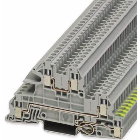 Phoenix Contact Installationsetagenklemme 0,2-4qmm 5,2mm gr UTI 2,5-PE/L/L