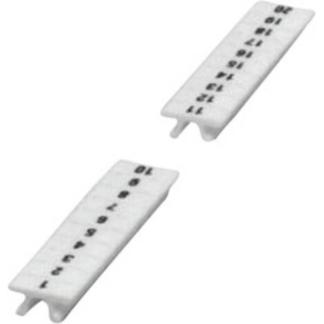 Phoenix Contact Marqueurs de connexion blanc paquet de 10