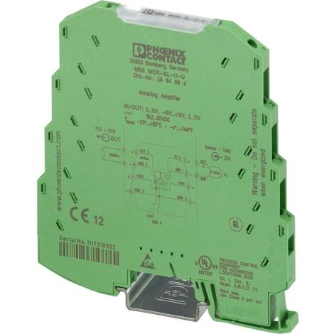 Phoenix Contact MINI MCR-SL-U-U 2864684 Isolatore amplificatore 1 pz.