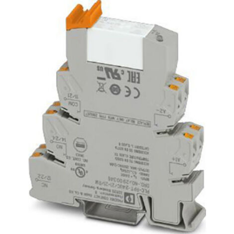 Phoenix Contact PLC-RPT- 24UC/21-21/RW Relaisbaustein Nennspannung: 24 V/DC Schaltstrom (max.): 6 A