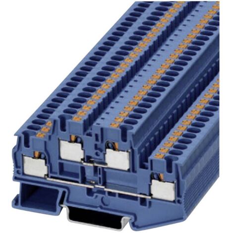 Phoenix Contact PTTB 4 BU Bloc de jonction bleu 4 pôles