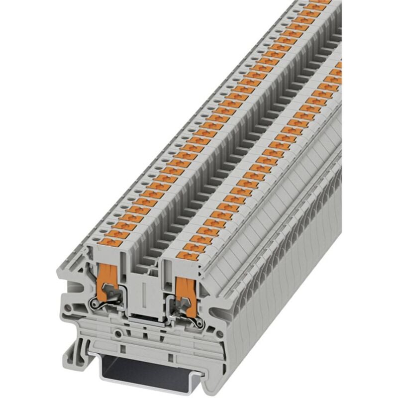 Phoenix Contact - 1078960 Borne de passage 5.2 mm Push-In gris 50 pc(s)