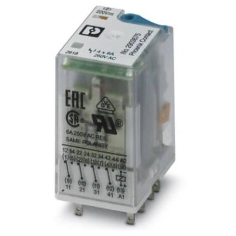 Phoenix Contact REL-IR4/LDP-220DC/4X21AU Relais 220 V/DC 50 mA 4 inverseurs (RT) 10 pc(s) A533982