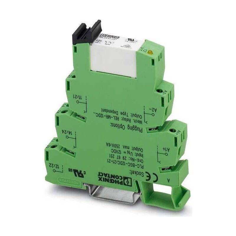 Phoenix Contact Neuwertig] Plc Rpt 12 Dc/21 21 Interfacerelais 12 V/Dc Relais Koppelrelais B-Ware 4046356507196
