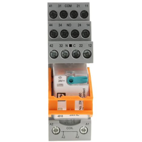Phoenix Contact RIF-2-RSC-LDP-24DC/2X21 Module relais Tension nominale: 24 V/DC Courant de commutation (max.): 10 A 2 i