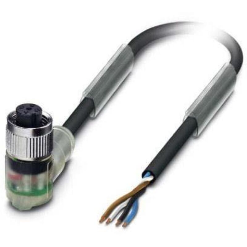 Phoenix Contact Sensor-Aktor-Kabel M12 Gew., 4P., 5M Sac4p5,0Pvc/M12fr-3L 4046356729987