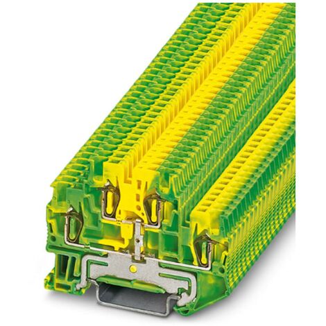 Phoenix contact sttb 1,5-pe morsetto a molla a due piani per conduttori di terra 3036013